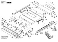 Bosch 3 601 M42 001 Gts 635-216 Table Saw 230 V / Eu Spare Parts